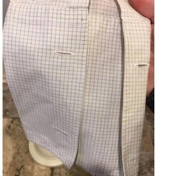 Calvin Klein Top Size 10 Button Down French Cuffs - Picture 5 of 9